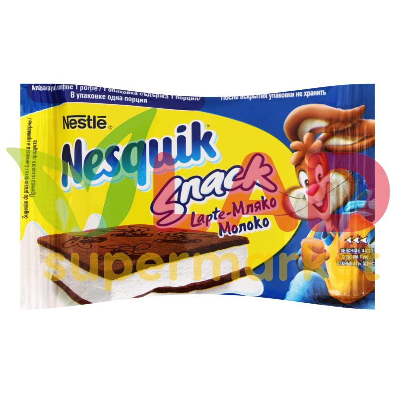 Кондитерские изделия БИСКВИТ Nesquik Snack Lapte-Мляко 26g 89991 NESTLE