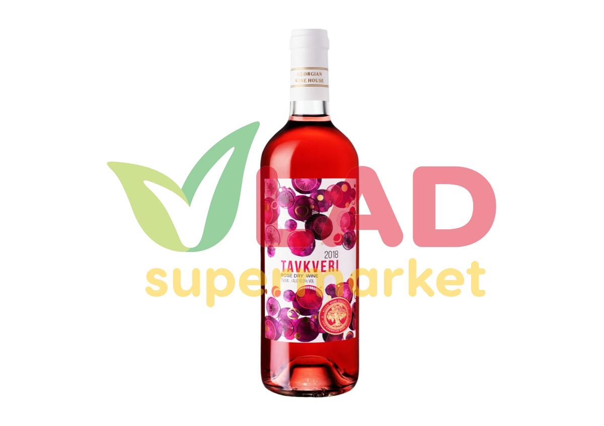 Алкогольные напитки ВИНО Tavkeri dry rose 750ml 11.5% alc 96036 Wine House